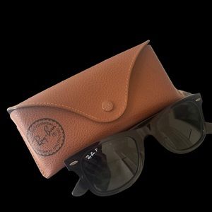 Classic RayBan Wayfarer Polarized Black